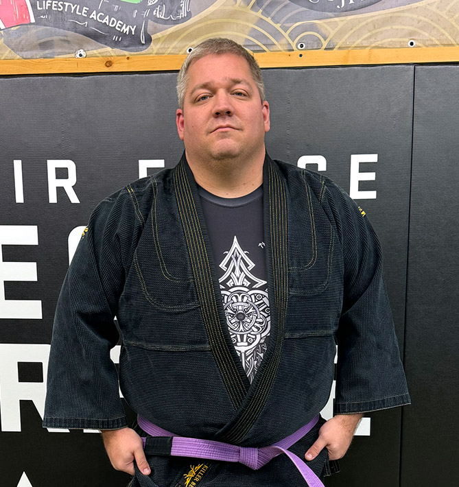 Jack Smith BJJ purple belt