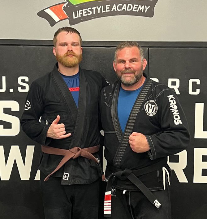AJ- Reeves BJJ coach